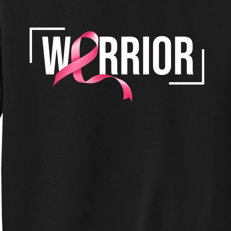 Breast Cancer Warrior Ribbon Sweatshirt