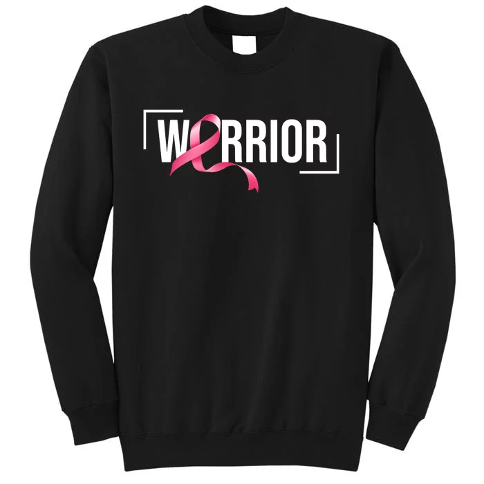 Breast Cancer Warrior Ribbon Sweatshirt