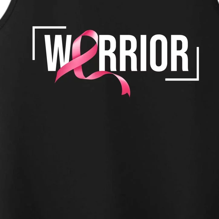 Breast Cancer Warrior Ribbon Performance Tank