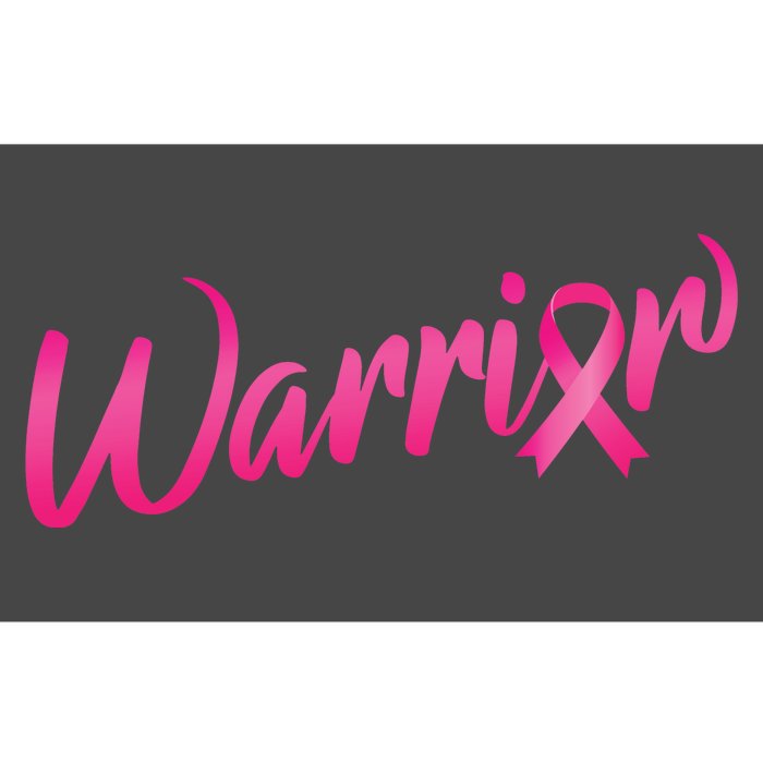 Breast Cancer Warrior Bumper Sticker