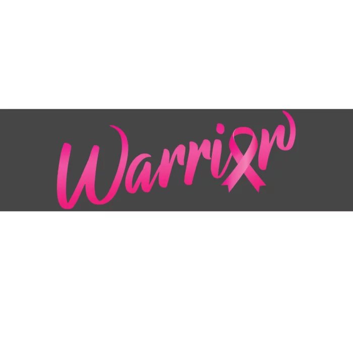 Breast Cancer Warrior Bumper Sticker