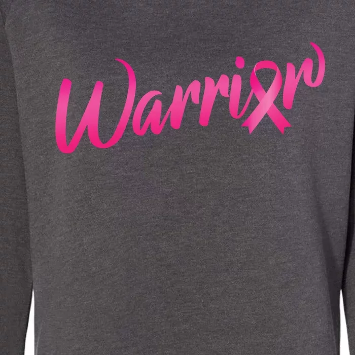 Breast Cancer Warrior Womens California Wash Sweatshirt