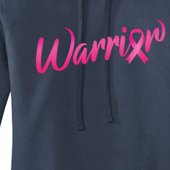 Breast Cancer Warrior Women's Pullover Hoodie