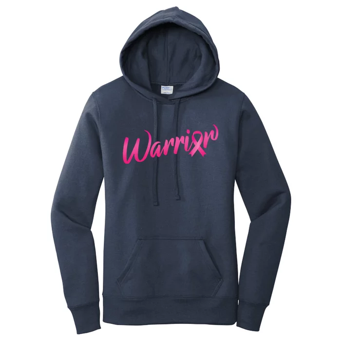 Breast Cancer Warrior Women's Pullover Hoodie