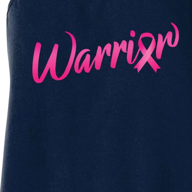 Breast Cancer Warrior Women's Racerback Tank