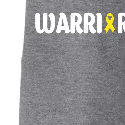 Bladder Cancer Warrior Gift Awareness Fighter Quote Saying Gift Doggie 3-End Fleece Hoodie