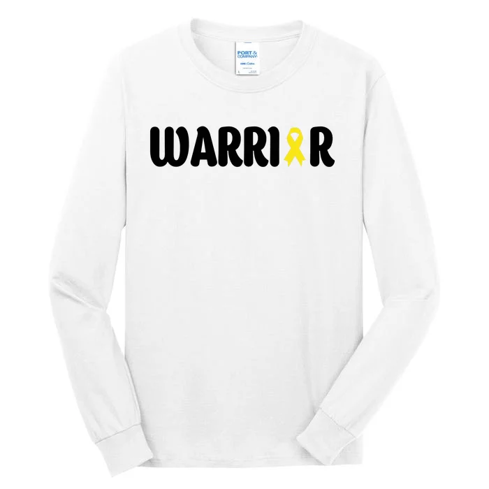 Bladder Cancer Warrior Gift Awareness Fighter Quote Saying Gift Tall Long Sleeve T-Shirt