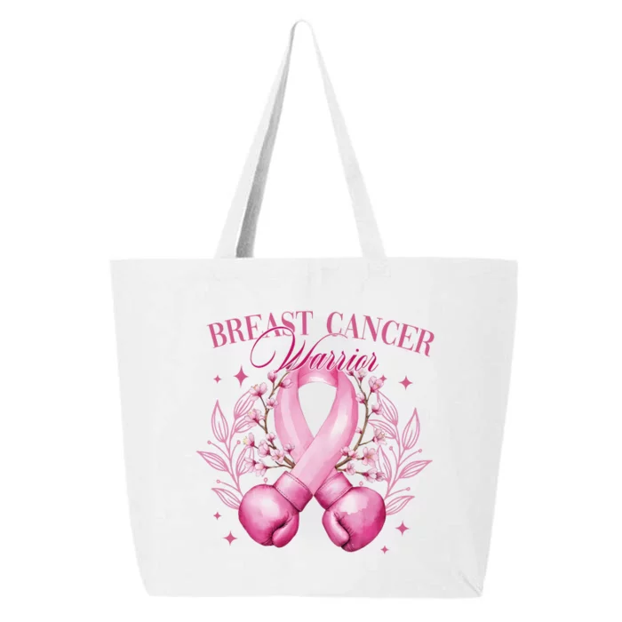 Breast Cancer Warrior Fighter 25L Jumbo Tote