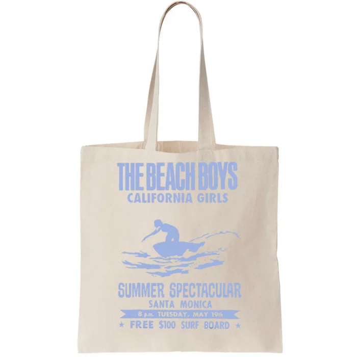 Beach California White Tote Bag