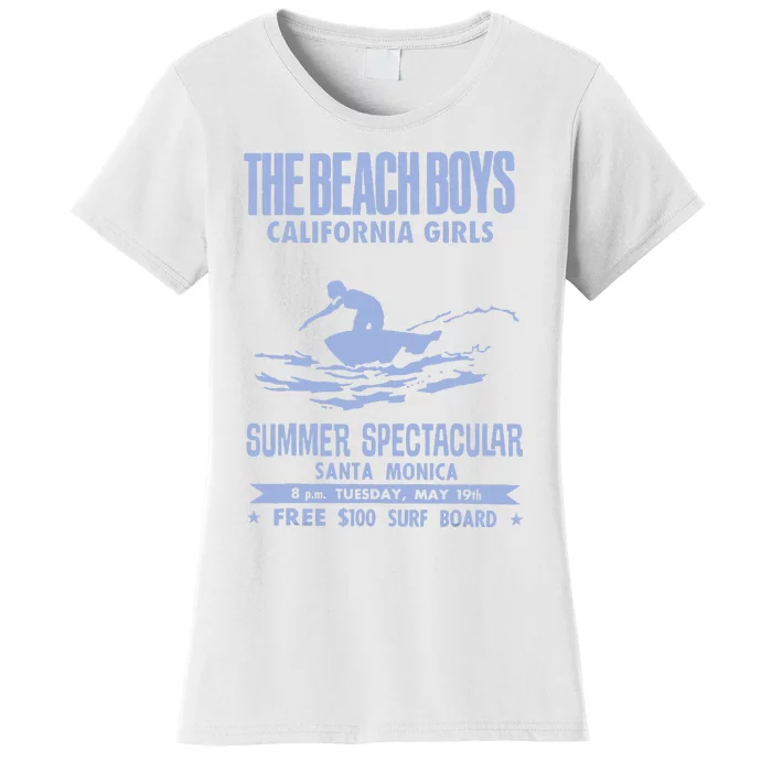 Beach California White Women's T-Shirt