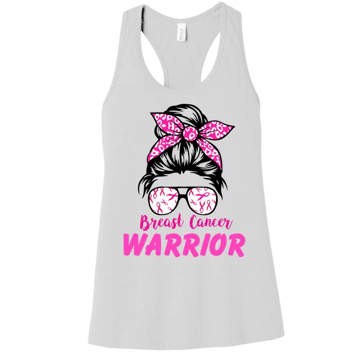 Breast Cancer Warrior Women's Racerback Tank