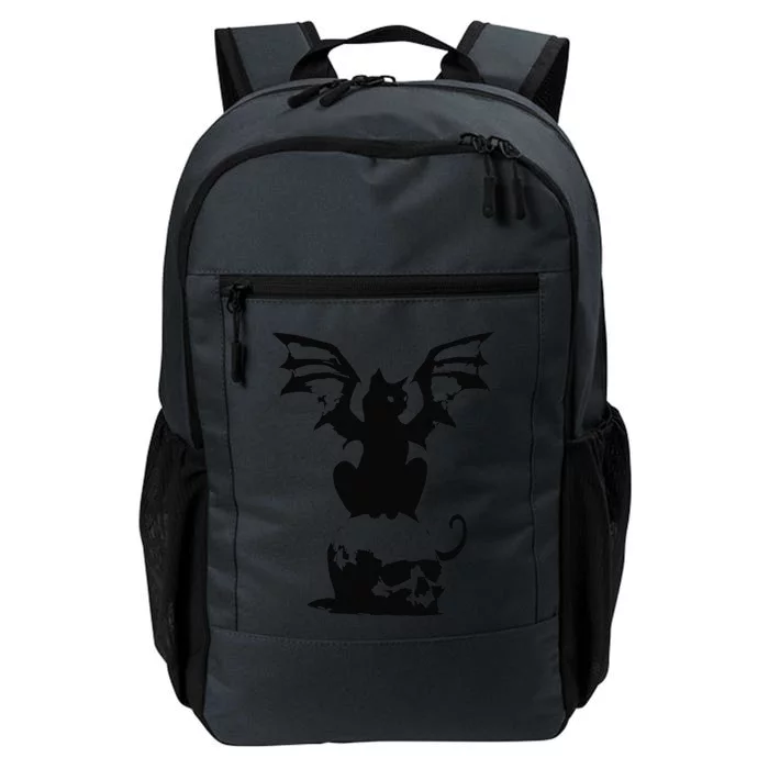 Black Cat Witchcraft Halloween Skull Witch Scary Gift Daily Commute Backpack