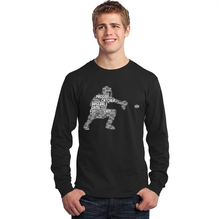 Baseball Catcher Y.O.U.T.H Tall Long Sleeve T-Shirt