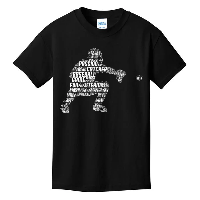 Baseball Catcher Y.O.U.T.H Kids T-Shirt