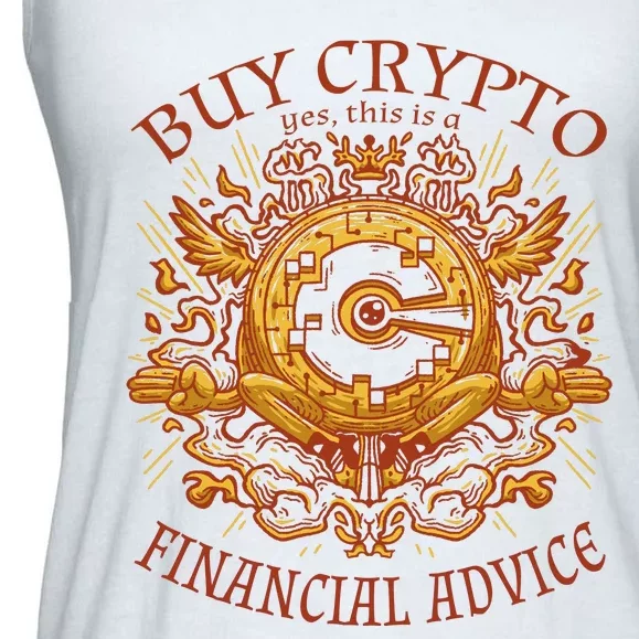 Buy Crypto Yes This Is A Financial Advice Ladies Essential Flowy Tank