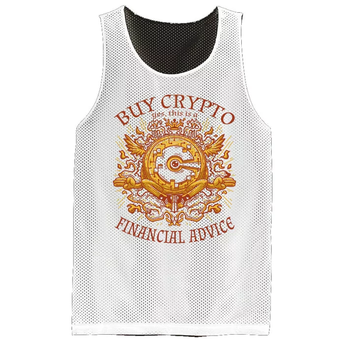 Buy Crypto Yes This Is A Financial Advice Mesh Reversible Basketball Jersey Tank