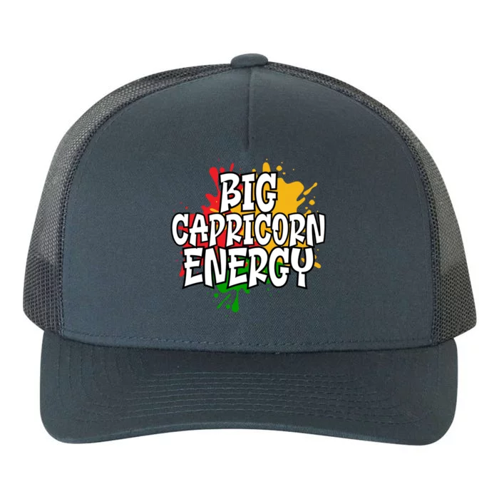 Big Capricorn Zodiac Energy Meaningful Gift Yupoong Adult 5-Panel Trucker Hat