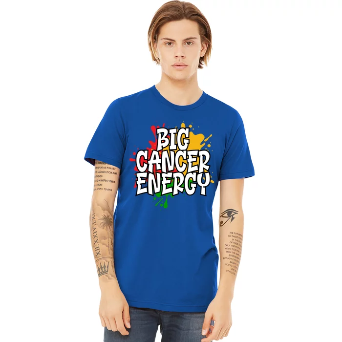 Big Cancer Zodiac Energy Gift Premium T-Shirt