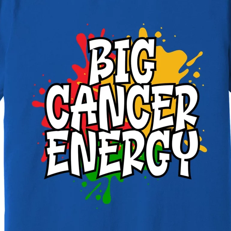 Big Cancer Zodiac Energy Gift Premium T-Shirt