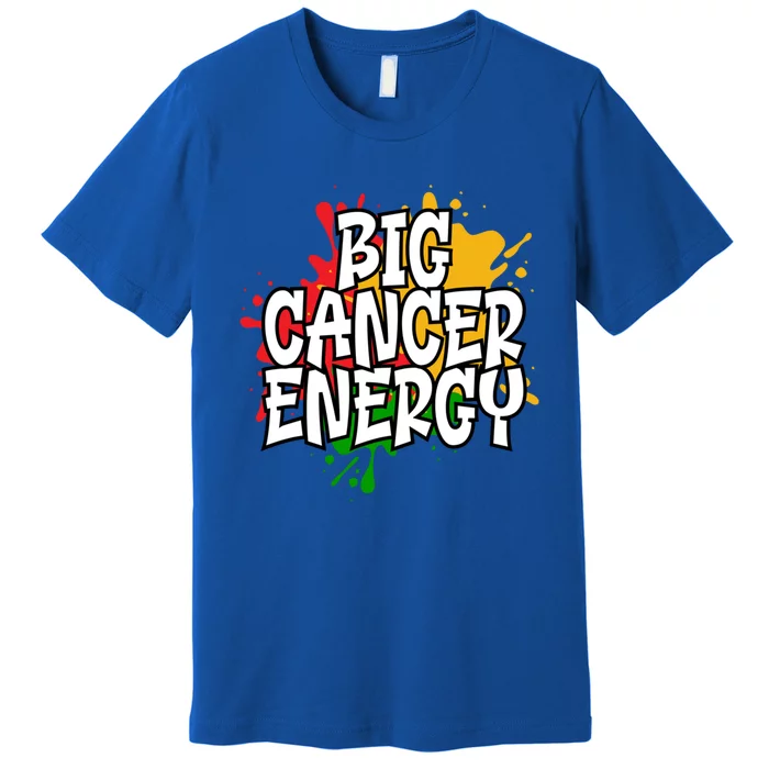 Big Cancer Zodiac Energy Gift Premium T-Shirt