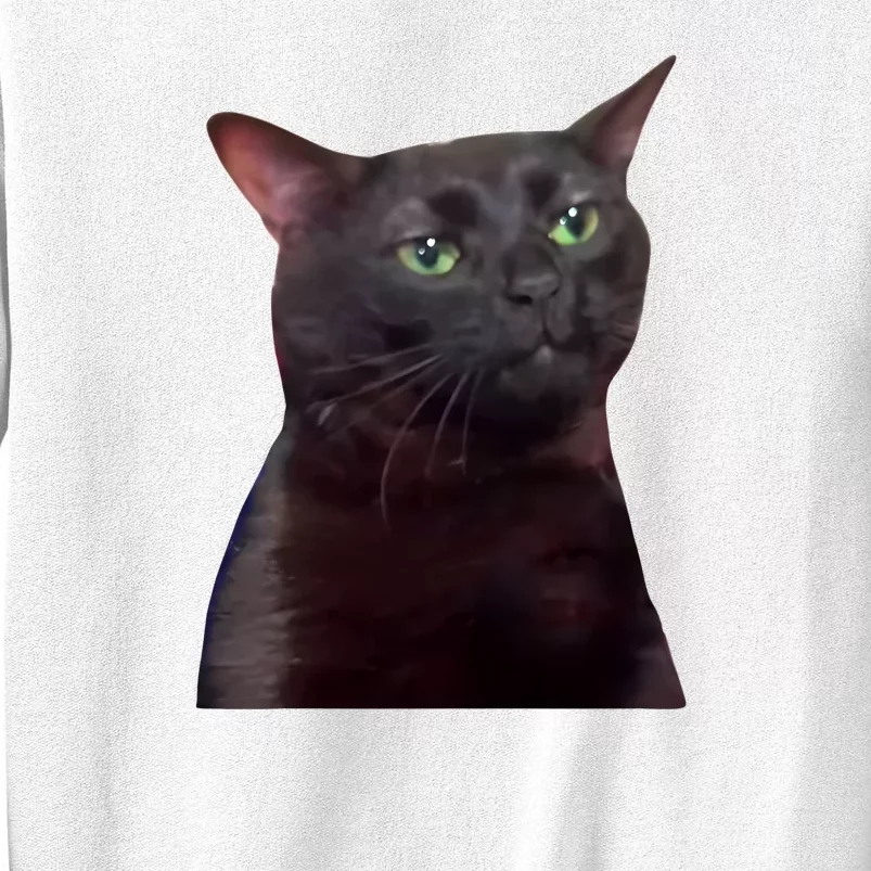 Black Cat Zoning Out Sweatshirt