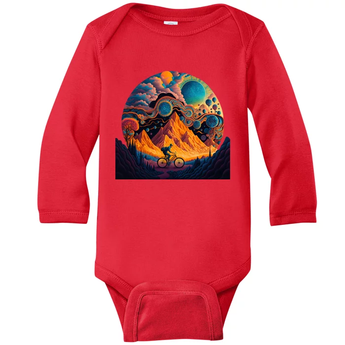 Bicycle Day 1943 Baby Long Sleeve Bodysuit