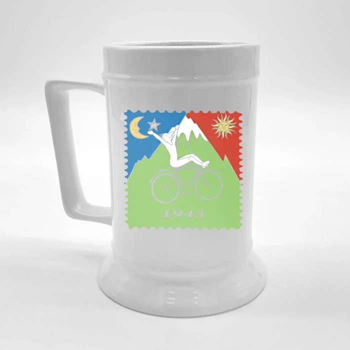 Bicycle Day 1943 Lsd Acid Hofn Trip Meaningful Gift Meaningful Gift Front & Back Beer Stein