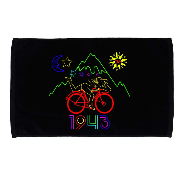 Bicycle Day 1943 Lsd Creator Great Gift Acid Trip Great Gift Microfiber Hand Towel