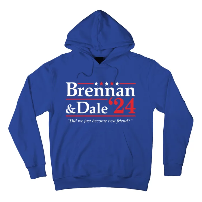 Brennan & Dale 2024 Funny Election Hoodie