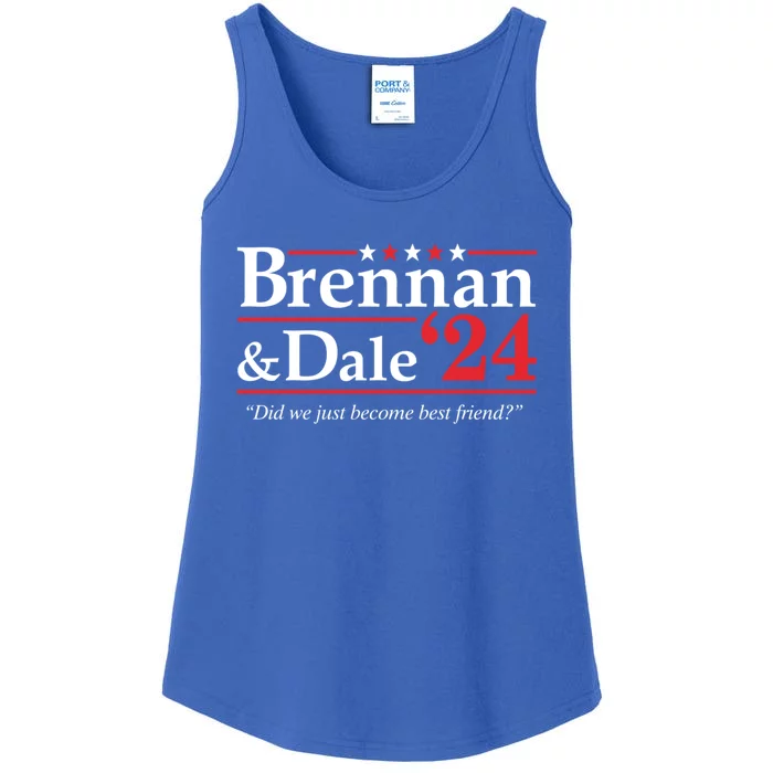 Brennan & Dale 2024 Funny Election Ladies Essential Tank