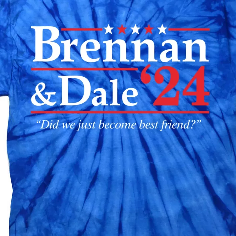 Brennan & Dale 2024 Funny Election Tie-Dye T-Shirt