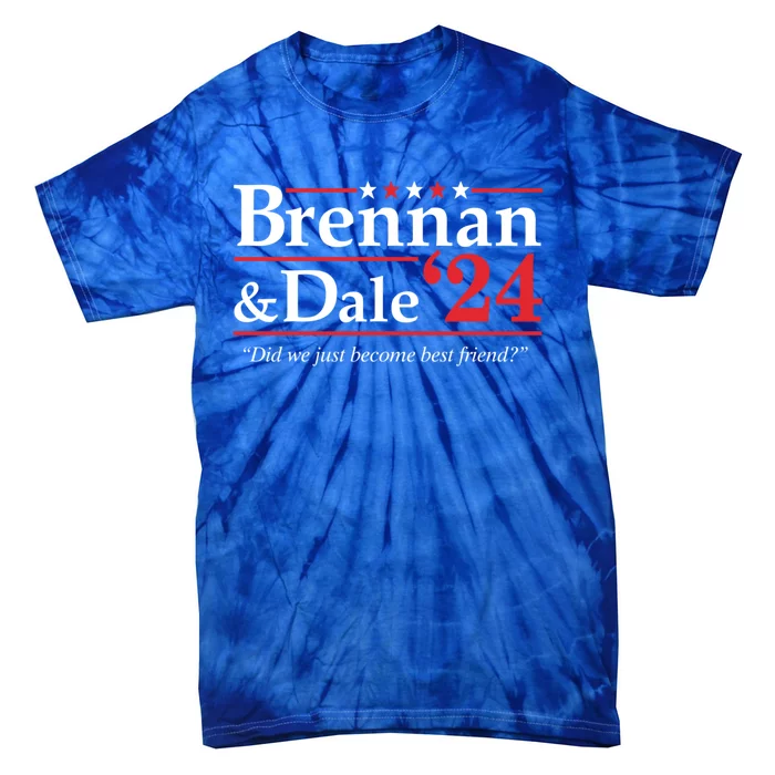 Brennan & Dale 2024 Funny Election Tie-Dye T-Shirt