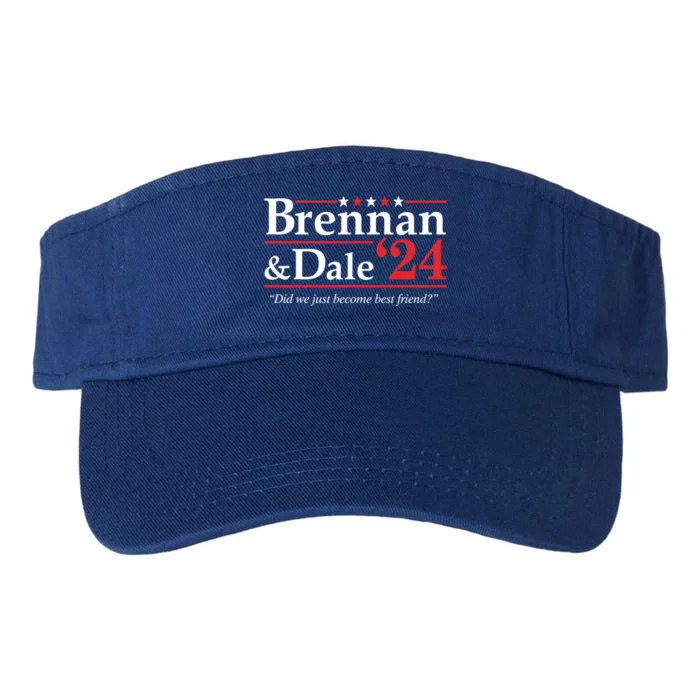 Brennan & Dale 2024 Funny Election Valucap Bio-Washed Visor