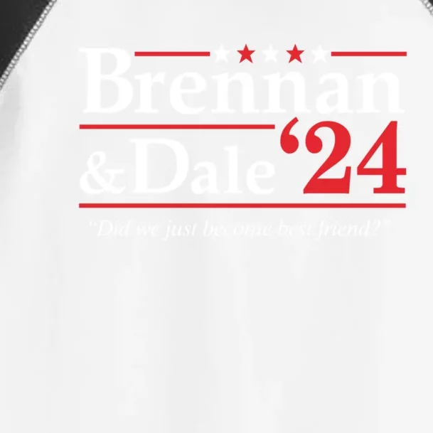 Brennan & Dale 2024 Funny Election Toddler Fine Jersey T-Shirt