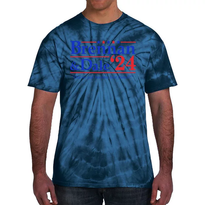 Brennan & Dale 2024 Funny Election Tie-Dye T-Shirt