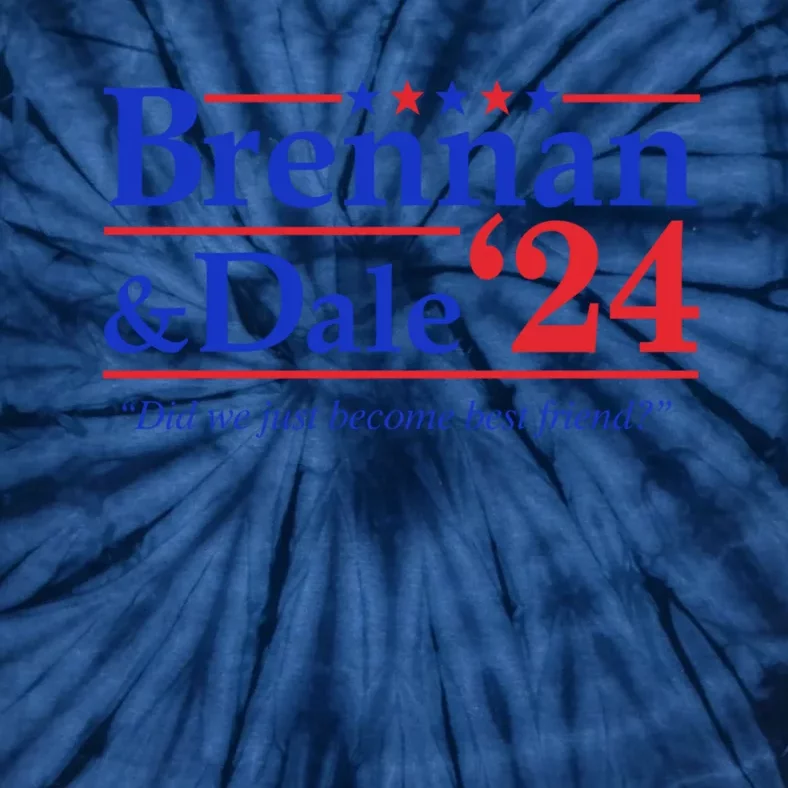 Brennan & Dale 2024 Funny Election Tie-Dye T-Shirt