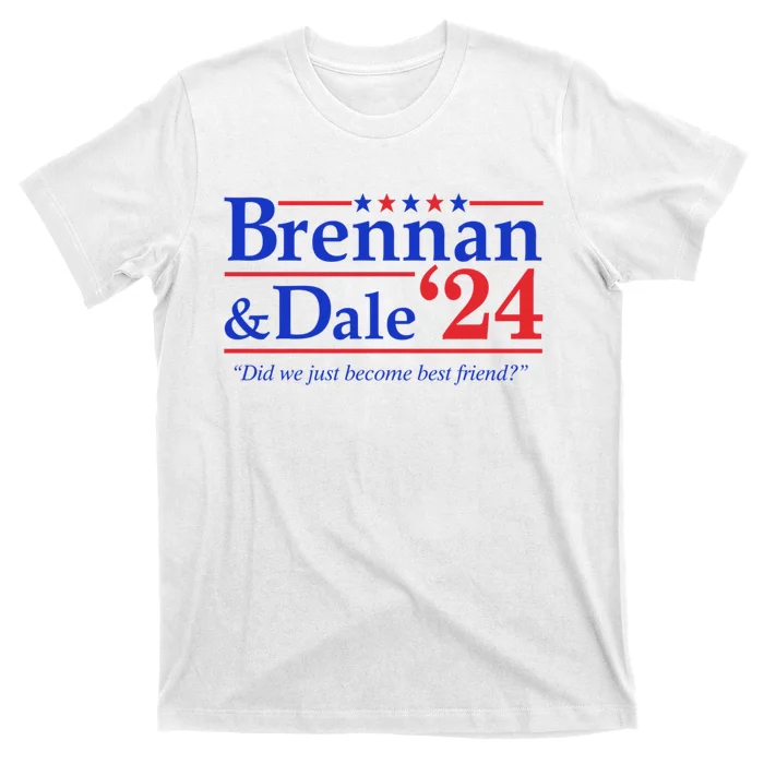 Brennan & Dale 2024 Funny Election T-Shirt