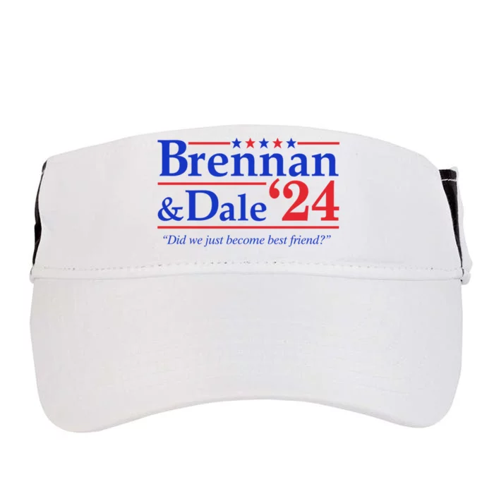 Brennan & Dale 2024 Funny Election Adult Drive Performance Visor