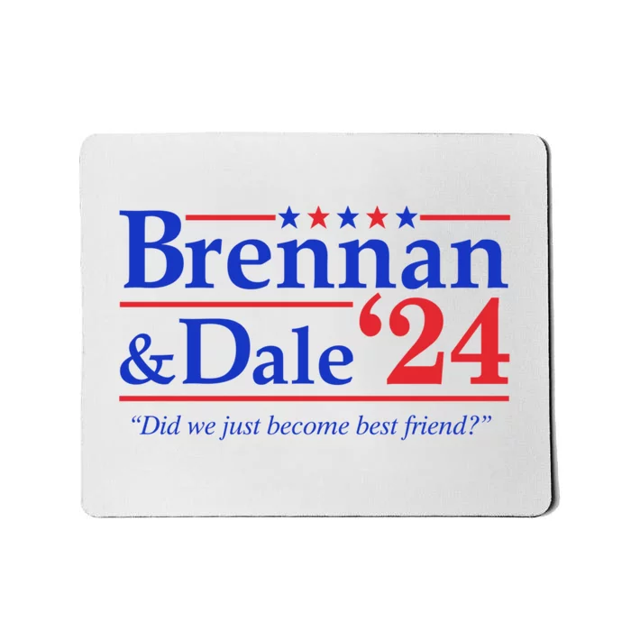 Brennan & Dale 2024 Funny Election Mousepad