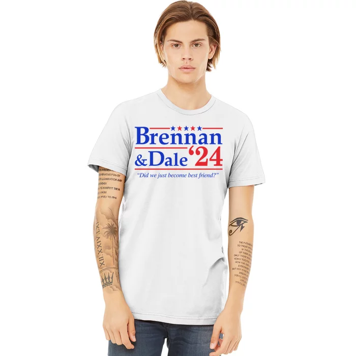 Brennan & Dale 2024 Funny Election Premium T-Shirt