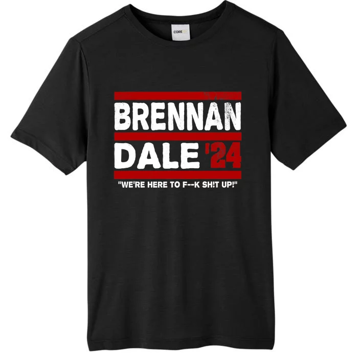 Brennan & Dale 2024 Funny Election & Politics ChromaSoft Performance T-Shirt