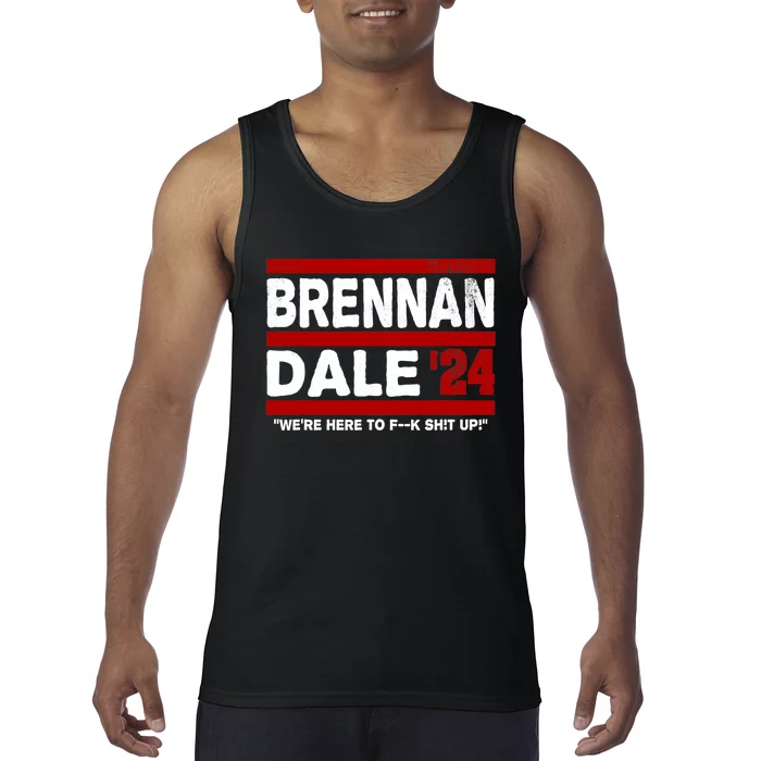 Brennan & Dale 2024 Funny Election & Politics Tank Top