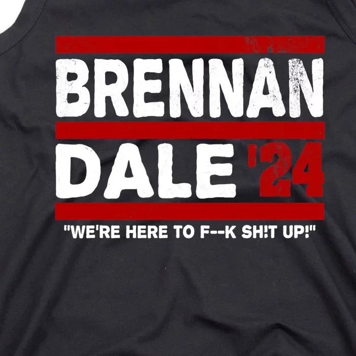 Brennan & Dale 2024 Funny Election & Politics Tank Top