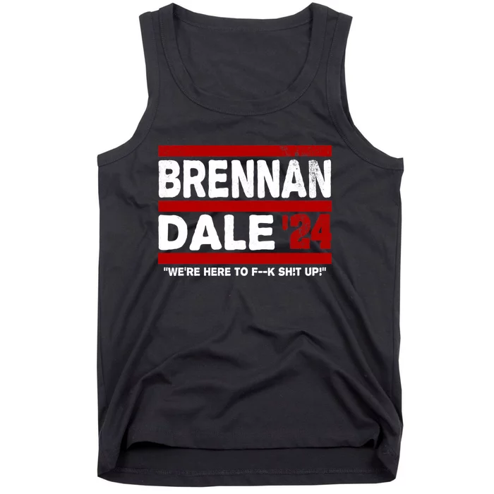 Brennan & Dale 2024 Funny Election & Politics Tank Top