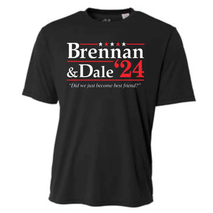 Brennan Dale 2024 Funny Vintage Political Fan Gift Men Women Cooling Performance Crew T-Shirt