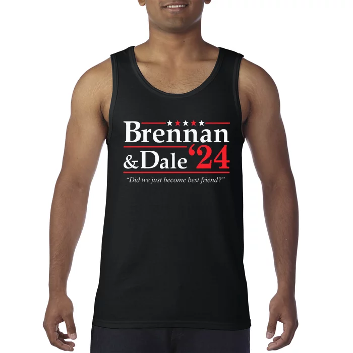 Brennan Dale 2024 Funny Vintage Political Fan Gift Men Women Tank Top