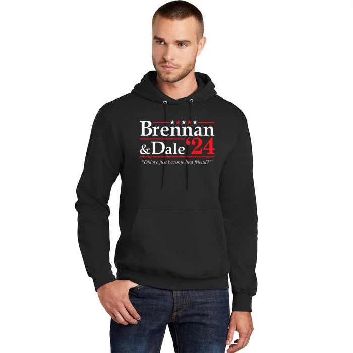 Brennan Dale 2024 Funny Vintage Political Fan Gift Tall Hoodie