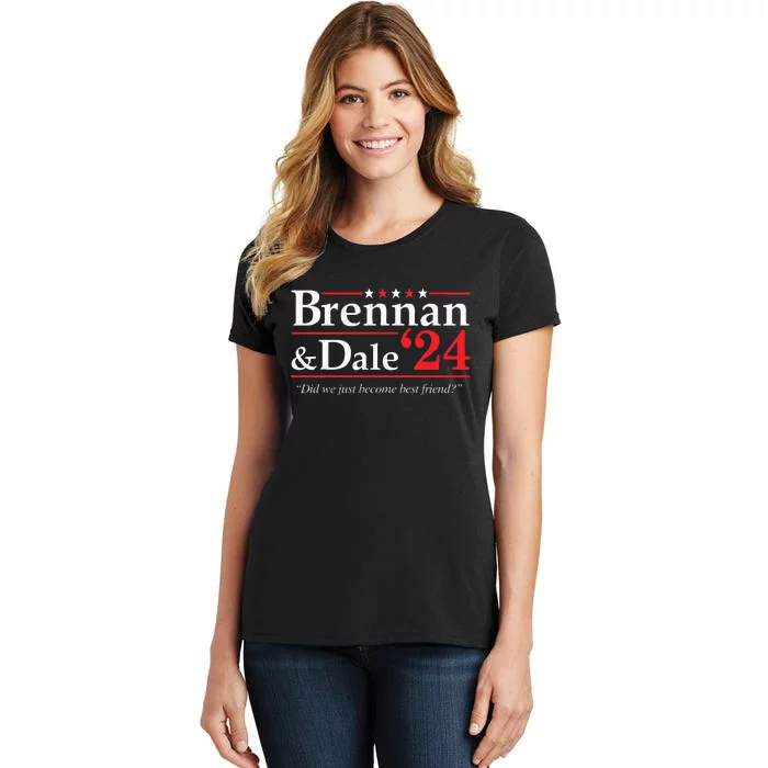 Brennan Dale 2024 Funny Vintage Political Fan Gift Women Women's T-Shirt