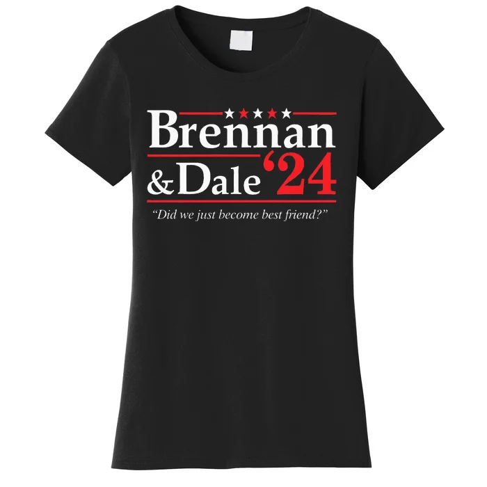 Brennan Dale 2024 Funny Vintage Political Fan Gift Women Women's T-Shirt