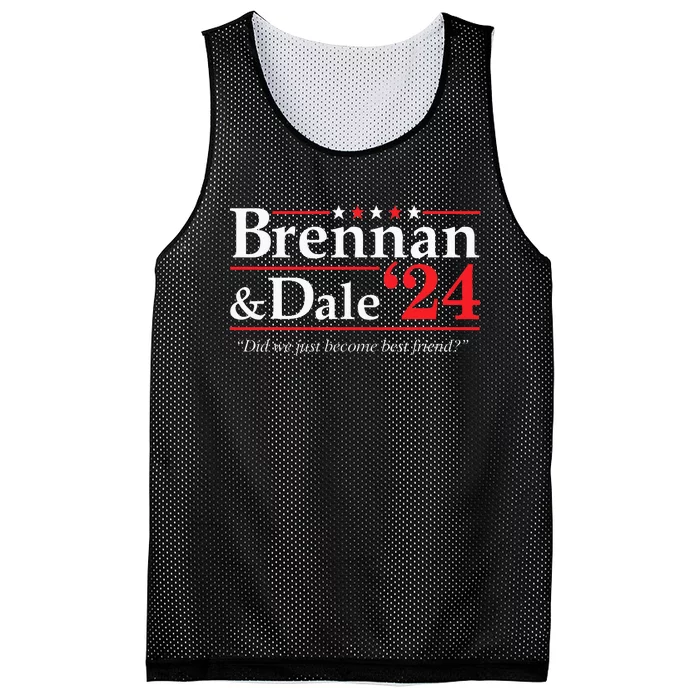 Brennan Dale 2024 Funny Vintage Political Fan Gift Mesh Reversible Basketball Jersey Tank